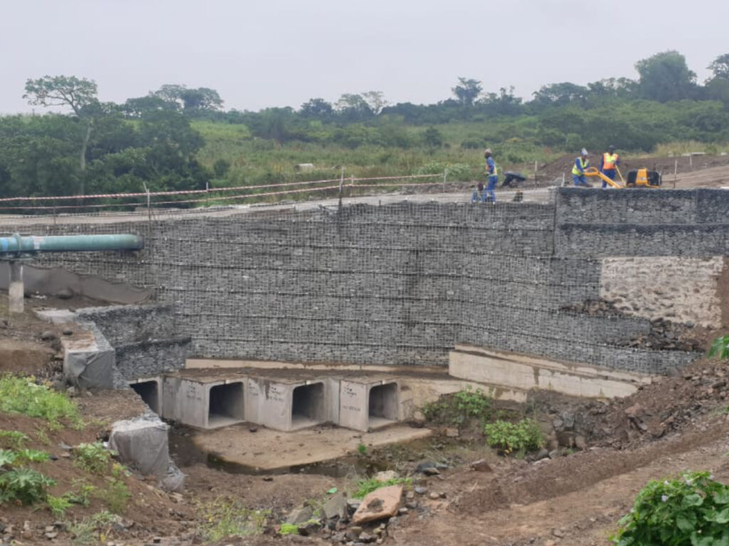 Inyati construction bridge