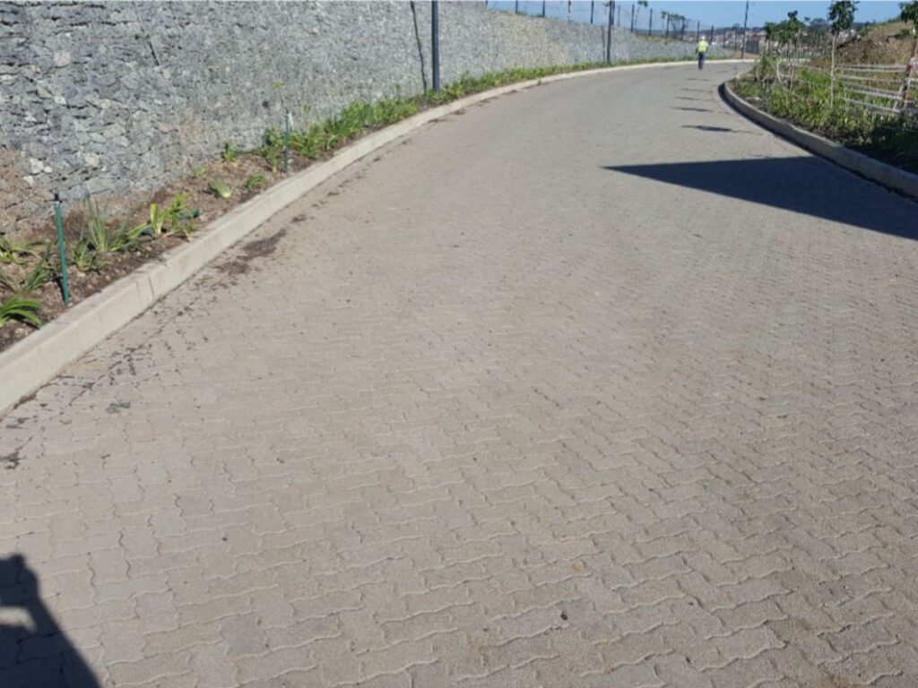Inyati Construction paving