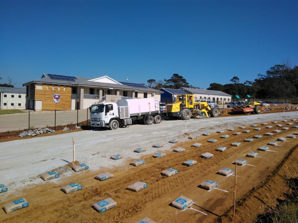 Inyati construction roadworks planning