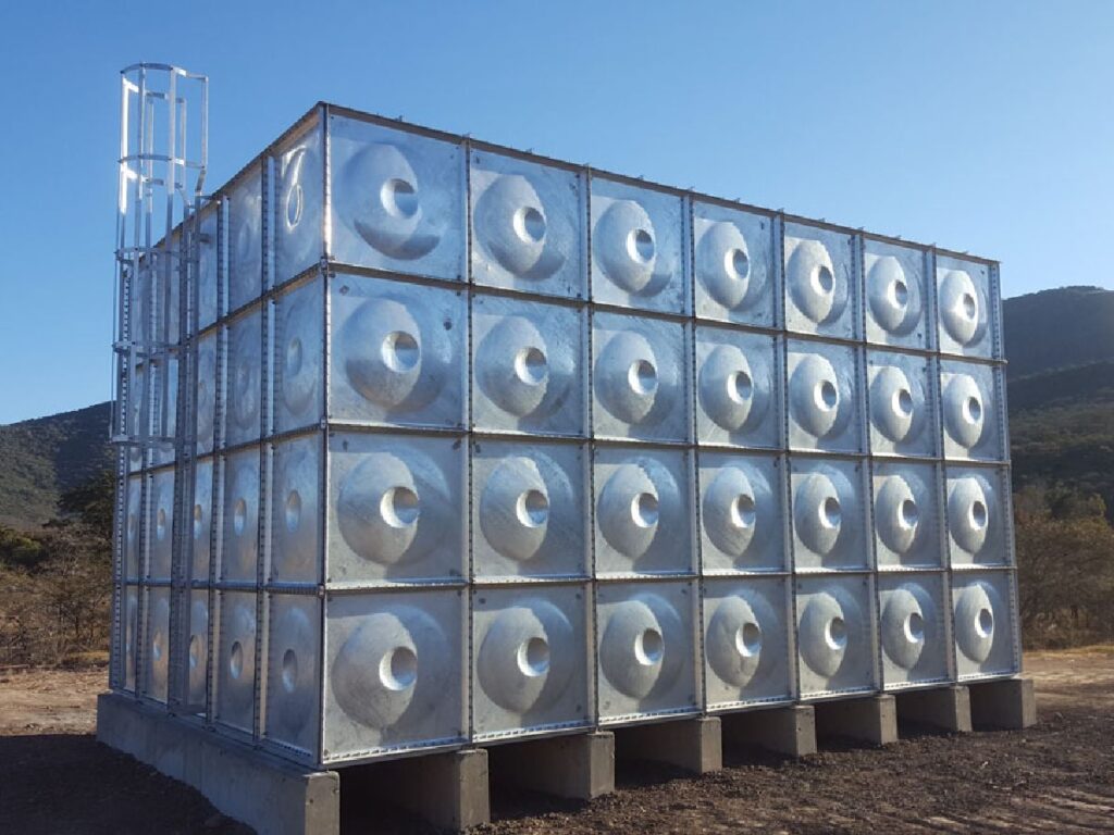 Inyati construction water supply